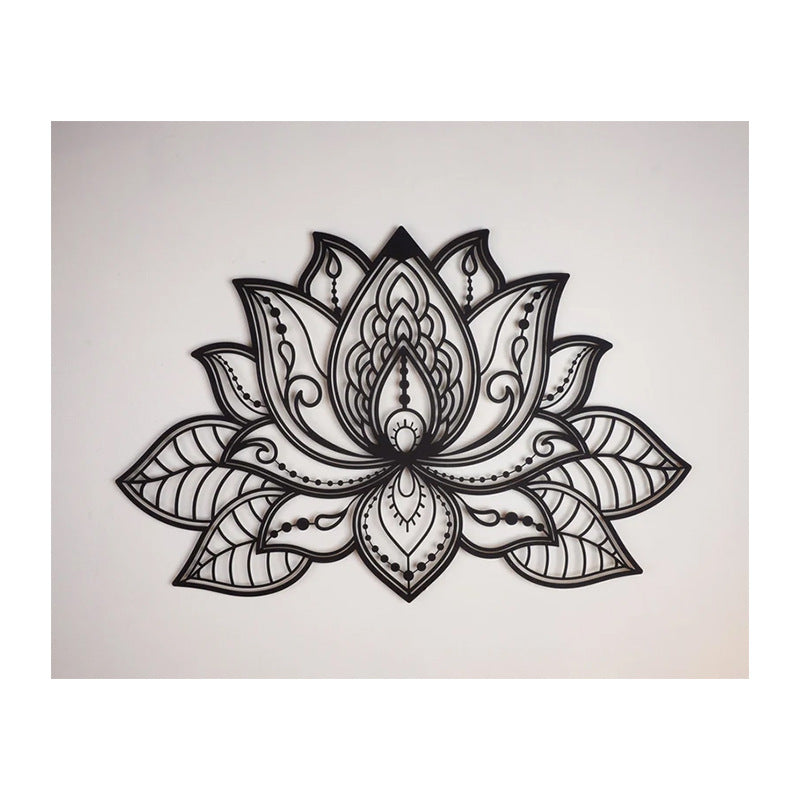 Metal Lotus Wall Art Metal Lotus Wall Art